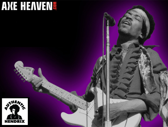 Jimi Hendrix - an AXE HEAVEN® Exclusive Artist