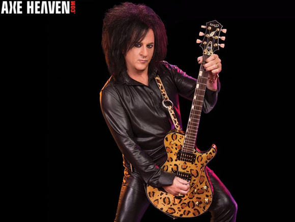 Steve Stevens - an AXE HEAVEN® Exclusive Artist - Officially Licensed Miniature Guitars by AXE HEAVEN®
