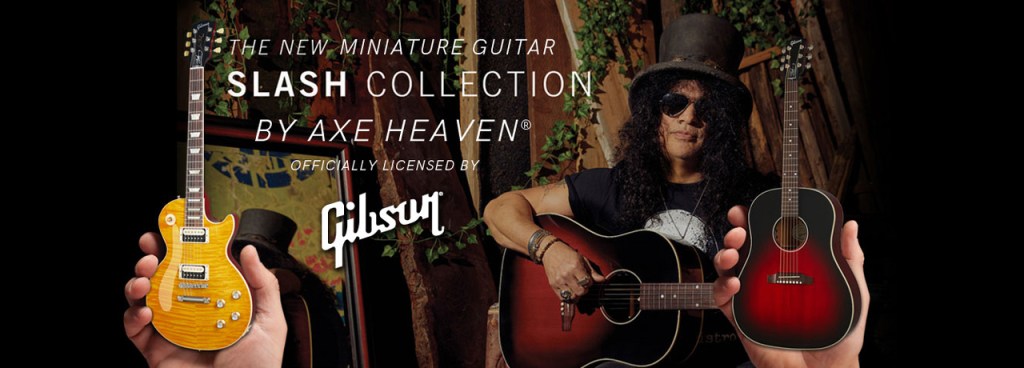 OFFICIAL SLASH MINI GIBSON GUITAR MODELS - HANDCRAFTED - LIMITED QUANTITY AVAILABLE