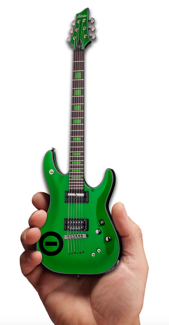 Kenny Hickey &quote;Schecter Diamond Series&quote; Mini Guitar by AXE HEAVEN®