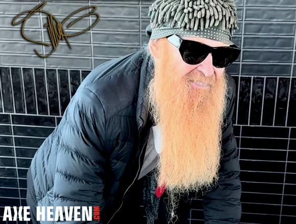 Billy F Gibbons - an AXE HEAVEN® Exclusive Artist