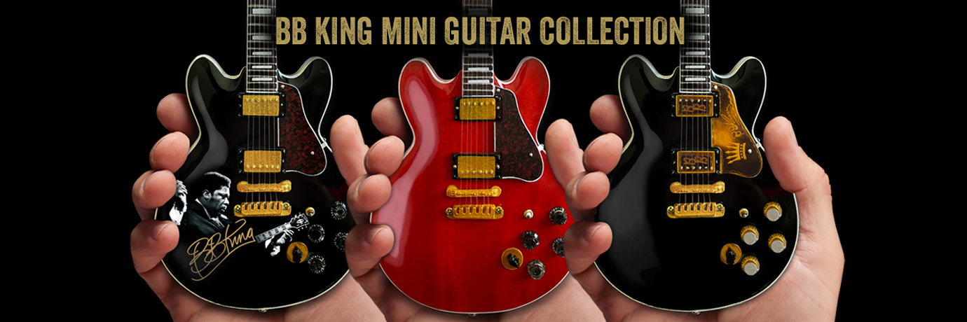 BB King Officially Licensed Mini Guitars Now Available – AXE