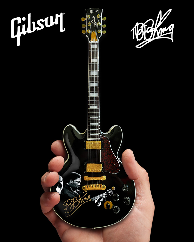 BB King Officially Licensed Mini Guitars Now Available – AXE HEAVEN ...