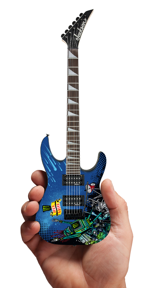 Monster Sparkling Tour Water Promo Mini Guitar by AXE HEAVEN®