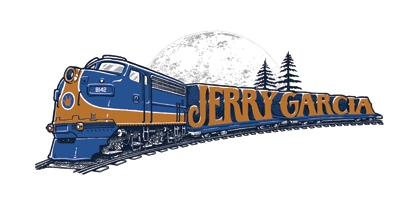 Jerry Garcia™ "Freight Train" Logo