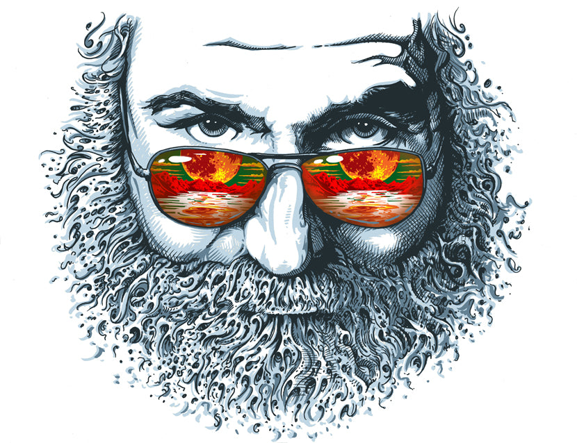 Jerry Garcia™ "Palm Sunday" Art