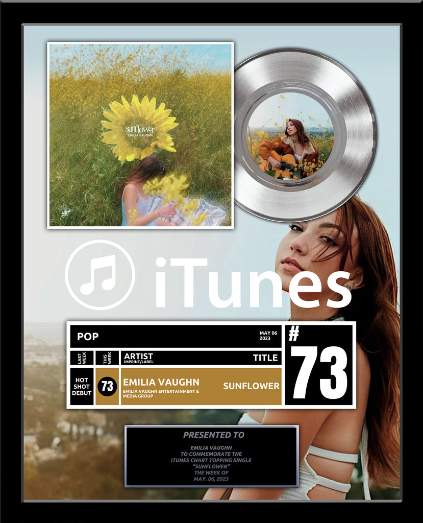 iTunes Singles Chart Position Award