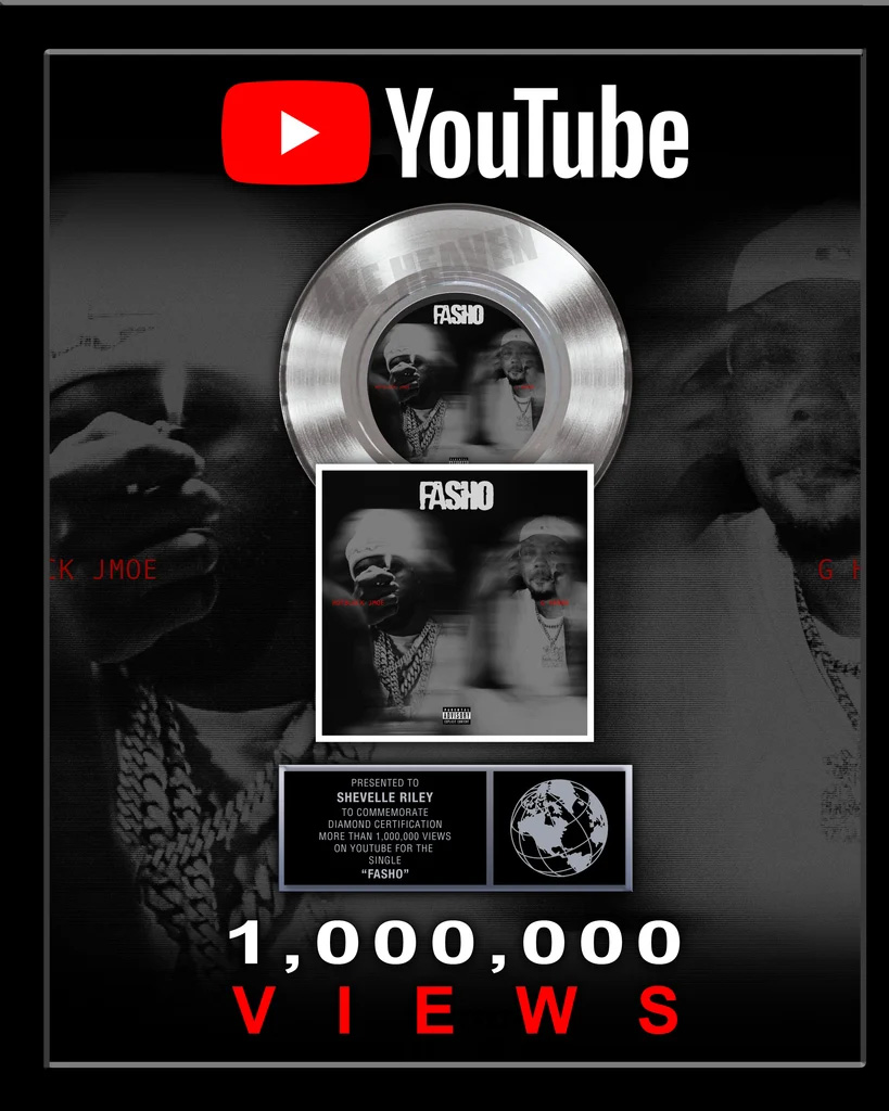 YouTube 1,000,000 Views Record Award