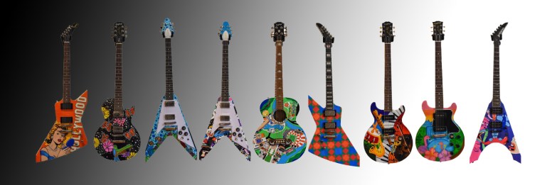 Dogwood Arts Youth Arts Program Epiphone Guitar Design Contest 2026 Entries