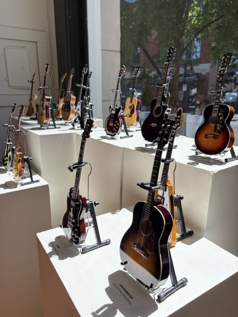 Mini Guitars by AXE HEAVEN® for Artists in Dogwood Arts Youth Arts Program