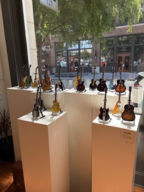 Mini Guitars by AXE HEAVEN® for Artists in Dogwood Arts Youth Arts Program