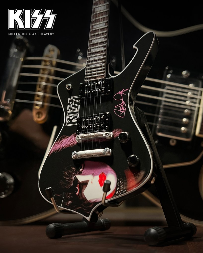 Paul Stanely KISS® Solo Album Tribute Iceman Mini Guitar